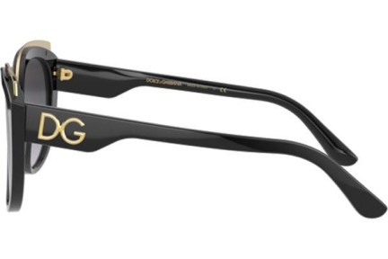 Sonnenbrille Dolce & Gabbana DG4383 501/8G Cat Eye Schwarz