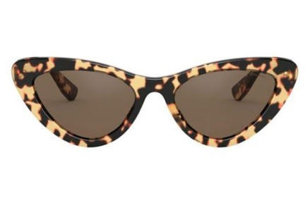 Sonnenbrille Miu Miu MU01VS 7S08C1 Cat Eye Havanna