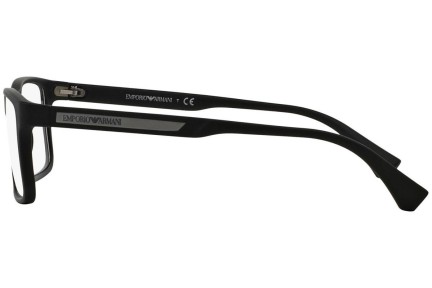 Glasses Emporio Armani EA3038 5063 Quadratisch Schwarz