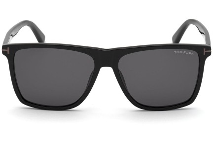 Sonnenbrille Tom Ford FT0832-N 01A Quadratisch Schwarz