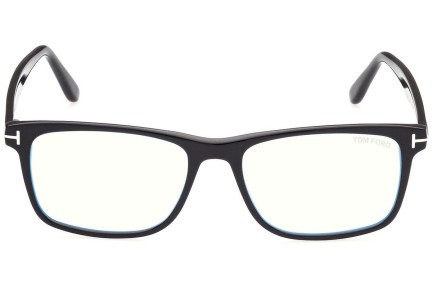 Glasses Tom Ford FT5752-B 001 Rechteck Schwarz