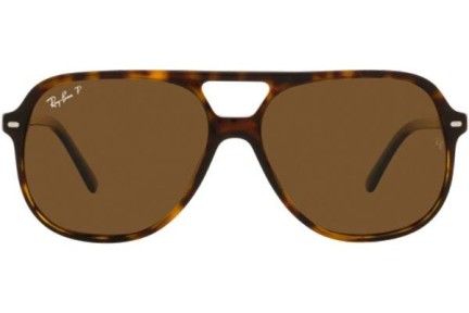 Sunglasses Ray-Ban Bill RB2198 902/57 Polarized Quadratisch Havanna