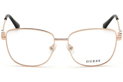 Glasses Guess GU2757 028 Quadratisch Gold