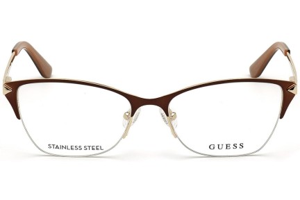 Glasses Guess GU2777 049 Rechteck Braun