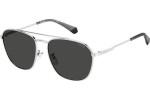 Sonnenbrille Polaroid PLD4127/G/S 010/M9 Polarized Pilot Silber