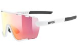 Sonnenbrille uvex sportstyle 236 small set White Mat S2,S0 Monoscheibe | Shield Weiß