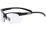 Sunglasses uvex sportstyle 802 v small Black Mat S1-S3 Rechteck Schwarz