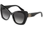 Sunglasses Dolce & Gabbana DG4405 501/8G Cat Eye Schwarz