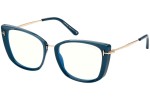 Glasses Tom Ford FT5816-B 089 Cat Eye Blau