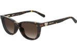 Brillen Love Moschino MOL052/CS 086/HA Cat Eye Havanna