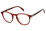 Glasses David Beckham DB1018 C9A Rund Rot