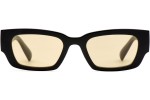 Sonnenbrille OiO by eyerim Vega Black Yellow Winzig Schwarz