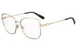 Brillen Love Moschino MOL601 000 Quadratisch Gold