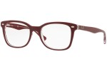 Glasses Ray-Ban RX5285 5738 Quadratisch Rot