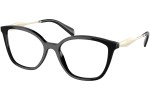 Glasses Prada PR02ZV 1AB1O1 Cat Eye Schwarz