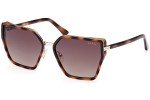 Sonnenbrille Guess GU7871 53F Quadratisch Havanna