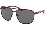 Sonnenbrille Prada Linea Rossa PS50YS 19G02G Polarized Pilot Schwarz