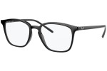 Glasses Ray-Ban RX7185 2000 Quadratisch Schwarz