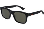 Sunglasses Gucci GG0008S 001 Quadratisch Schwarz