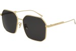 Sonnenbrille Bottega Veneta BV1108SA 001 Quadratisch Gold