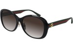 Sunglasses Gucci GG0849SK 001 Rund Schwarz