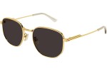 Sonnenbrille Bottega Veneta BV1160SA 004 Quadratisch Gold