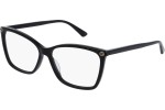 Glasses Gucci GG0025O 001 Cat Eye Schwarz