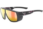 Sonnenbrille uvex mtn style P 2330 Polarized Quadratisch Schwarz