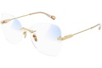 Sonnenbrille Chloe CH0136S 001 Quadratisch Gold