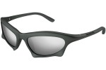 Sonnenbrille Balenciaga BB0229S 002 Besondere Schwarz