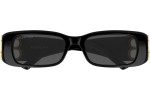 Sonnenbrille Balenciaga BB0096S 001 Rechteck Schwarz