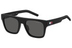 Sonnenbrille Tommy Hilfiger TH1976/S 003/M9 Polarized Quadratisch Schwarz