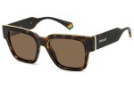 Sonnenbrille Polaroid PLD6198/S/X 086/SP Polarized Quadratisch Havanna