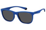 Sonnenbrille Polaroid PLD2140/S DOF/M9 Polarized Quadratisch Blau