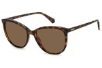 Sonnenbrille Polaroid PLD4138/S 086/SP Polarized Rund Havanna