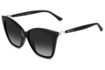 Sonnenbrille Jimmy Choo RUA/G/S 807/9O Cat Eye Schwarz