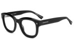 Glasses Dsquared2 D20091 284 Rund Schwarz