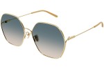 Sunglasses Chloe CH0169SA 002 Besondere Gold