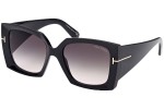 Sonnenbrille Tom Ford Jacquetta FT0921 01B Quadratisch Schwarz