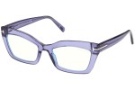 Glasses Tom Ford FT5766-B 078 Cat Eye Lila