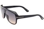 Sonnenbrille Tom Ford Hawkings FT0908 01B Pilot Schwarz