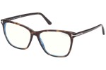 Brillen Tom Ford FT5762-B 052 Quadratisch Havanna