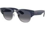 Sunglasses Ray-Ban Mega Clubmaster RB0316S 136678 Browline Blau