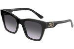 Sonnenbrille Dolce & Gabbana DG4384 501/8G Quadratisch Schwarz