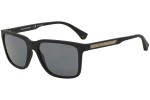 Sonnenbrille Emporio Armani EA4047 506381 Polarized Quadratisch Schwarz