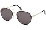 Sonnenbrille Bally BY0106-H 32A Pilot Schwarz