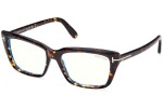 Brillen Tom Ford FT5894-B 052 Quadratisch Havanna