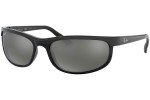 Sunglasses Ray-Ban Predator 2 RB2027 601/W1 Polarized Rechteck Schwarz