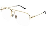 Glasses Gucci GG1415O 001 Rechteck Gold