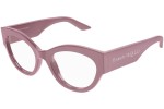 Glasses Alexander McQueen AM0435O 003 Cat Eye Rosa